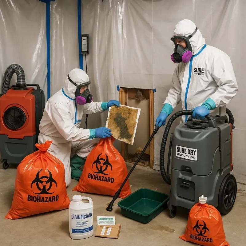 Contaminated Water Handling Protocols process in Westwood, MA