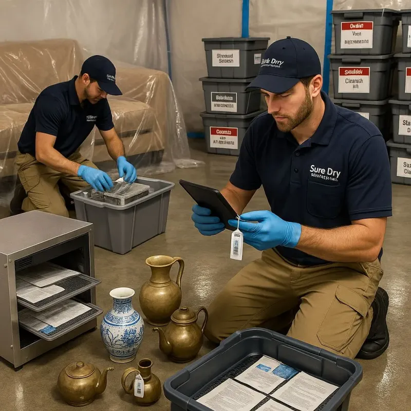 Content Protection and Restoration process in Westwood, MA