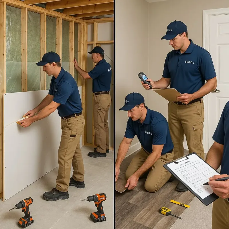Repairs and Reconstruction process in Westwood, MA